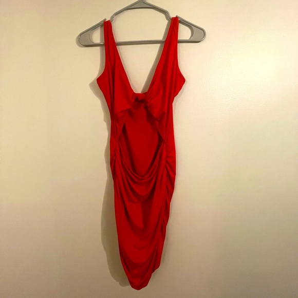 Kaximil Women's Sexy Bodycon Sleeveless Cut Out l Mini Club Party Dresses - Picture 2 of 2